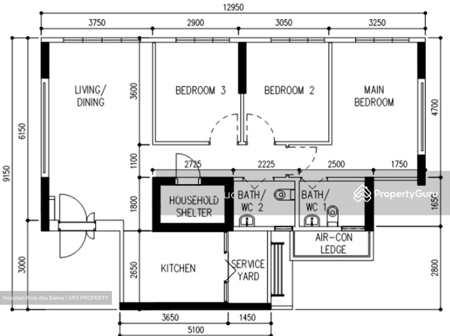 Blk 118A Alkaff Lakeview (Toa Payoh), HDB 4 Rooms #447993801